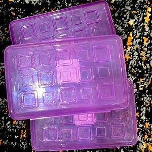 Sterilite Purple Pencil Cases- 12 pack